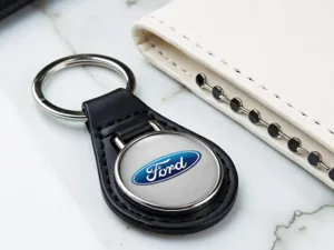 Ford Porta Anelli In Pelle Moderno Sodo Tocco Tuning